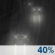 Tonight: A chance of rain after 7pm. Cloudy, with a low around 53. Northeast wind 8 to 13 mph, with gusts as high as 28 mph. Chance of precipitation is 40%. New rainfall amounts less than a tenth of an inch possible. Tonight: Chance Rain