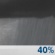 Saturday Night: A chance of rain showers. Mostly cloudy, with a low around 57. East wind 2 to 7 mph. Chance of precipitation is 40%. Saturday Night: Chance Rain Showers