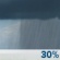 This Afternoon: A chance of rain showers. Cloudy, with a high near 73. Southeast wind around 8 mph. Chance of precipitation is 30%. This Afternoon: Chance Rain Showers